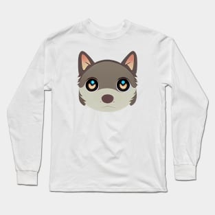 A wolf pup Long Sleeve T-Shirt